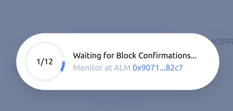 Convert xHOPR to HOPR